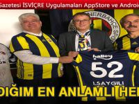 BÜYÜKELÇİ SAYGILI'YA FORMA HEDİYE