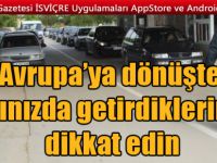TATİL DÖNÜŞÜ AMAN DİKKATLİ OLUN