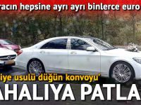 Türkiye usulü düğün konvoyuna ceza yağdı