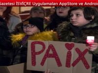 İsviçre, Yverdon’da şiddete karşı protesto