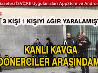 REKABETE KAN SIÇRADI / 3 KİŞİ 1 KİŞİYİ AĞIR YARALADI