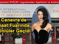 Cenevre'de Saatçılık Fuarına Adriana Lima Damgası