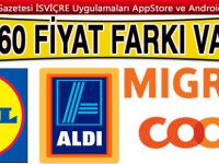ALDİ VE LİDL İŞTE BU KADAR DAHA UCUZ