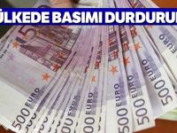 500 euroluk banknotların basımı durduruldu