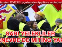 Sarı Yelekliler Cenevre BM önünde miting yaptılar