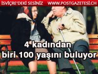 İsviçre’de her dört kadından biri 100 yaşına kadar yaşıyor