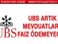 UBS, artık tasarruf hesaplarına faiz ödemeyecek