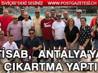 TİSAB, Antalya'ya çıkartma yaptı