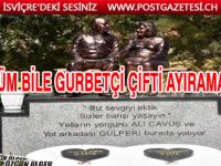 Ölüm bile gurbetçi çifti ayıramadı!