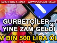 Yurtdışından getirilen telefonlara yüzde 200 zam yapıldı