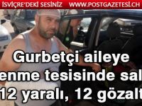 Gurbetçi aileye dehşeti yaşattılar