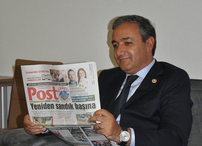 Gazetemize Vekil Ziyareti