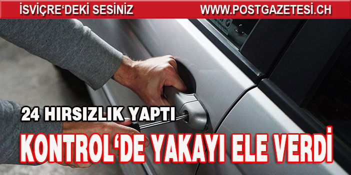 Seri hırsızlık yaptı, kimlik kontrolün de yakalandı