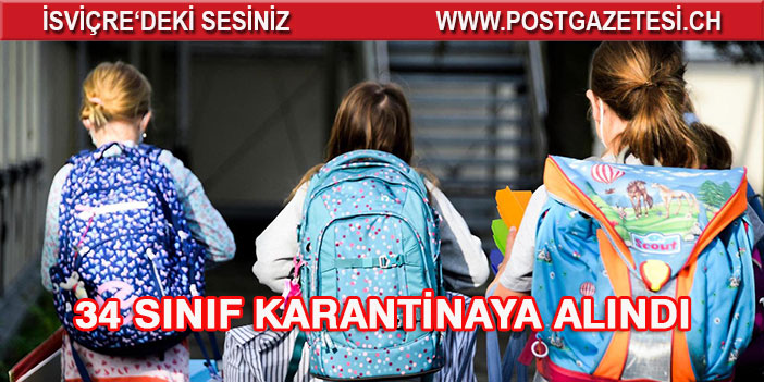 Neuchatel’de 34 sınıf karantinaya alındı