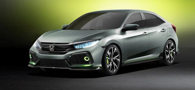 Civic hatchback konsepti Cenevre’ye geldi