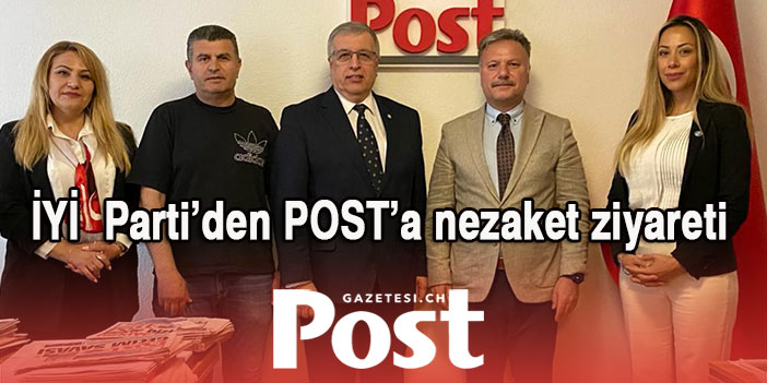 İYİ Parti'den Gazetemize nezaket ziyareti