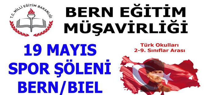 19 Mayıs Spor Şölenine Davet