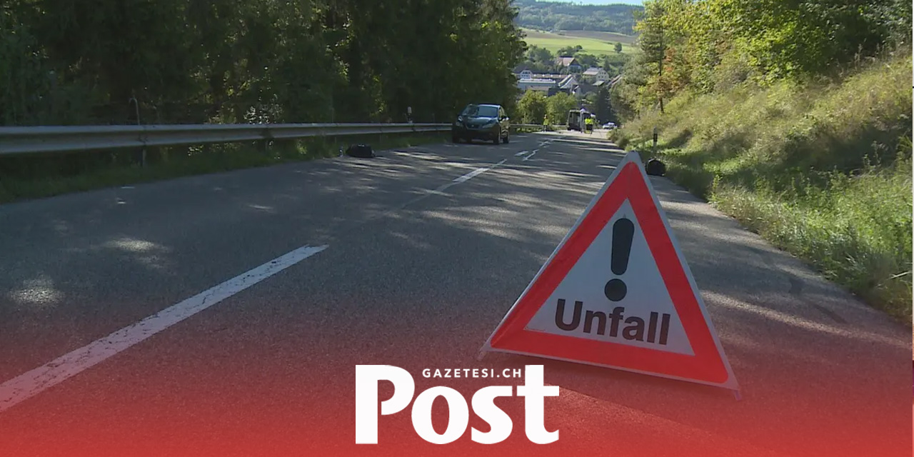 Aargau kantonunda trenin çarptığı kadın hayatını kaybetti