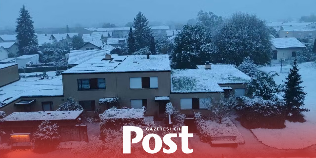 Şiddetli Dolu Fırtınası İsviçre'yi Vurdu