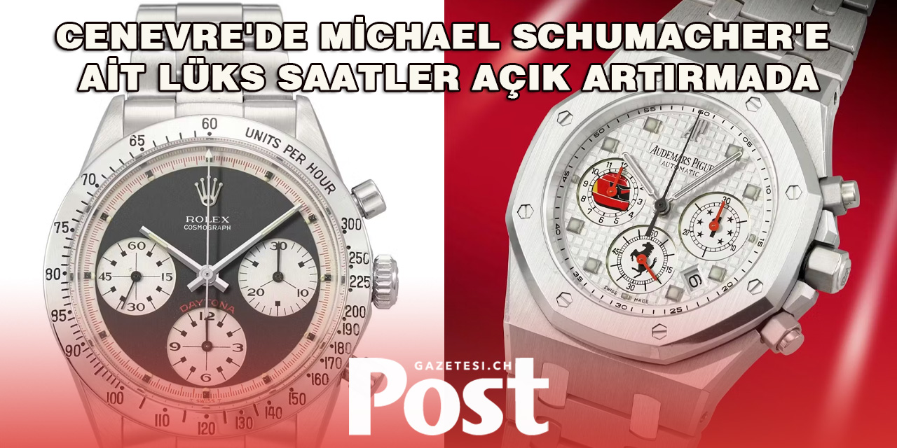 Schumacher'in Lüks Saatleri Açık Artırmada