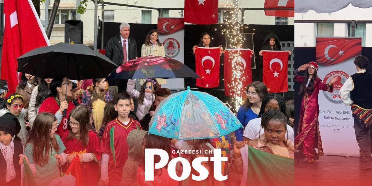 Batı İsviçre Türk Okul Aile Birlikleri 23 Nisan Şenliğinde Buluştu