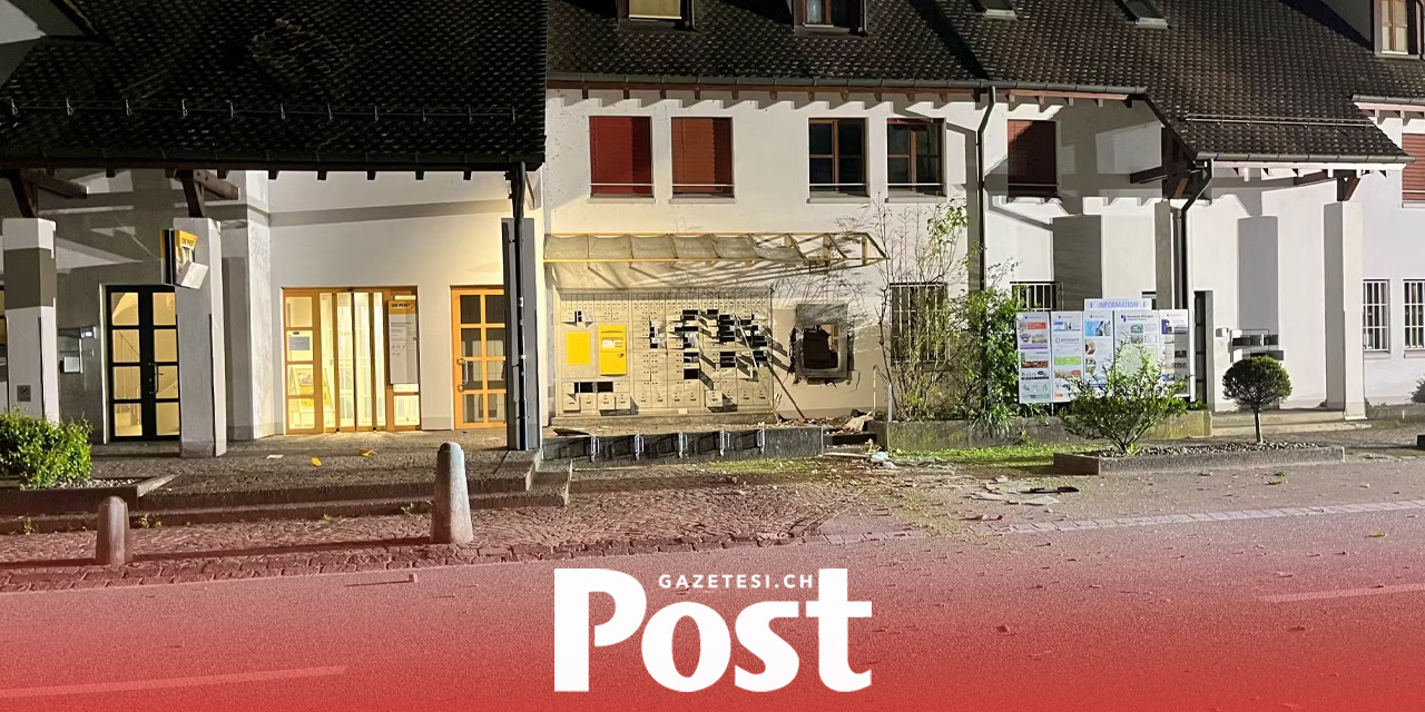 Basel, Ettingen’de bir ATM patlatıldı
