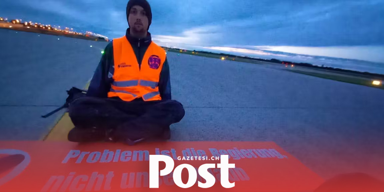 İklim Aktivistleri Münih Havalimanı'nı Kapattı