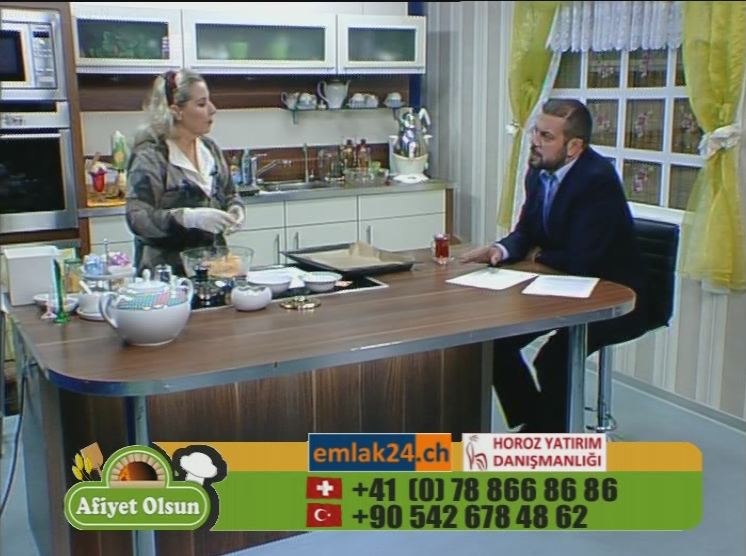 Afiyet Olsun/ Murat Haydar Emlak24.ch/ TGRT EU
