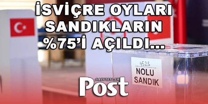 İSVİÇRE OYLARI - 2023 GENEL SEÇİM SONUÇLARI